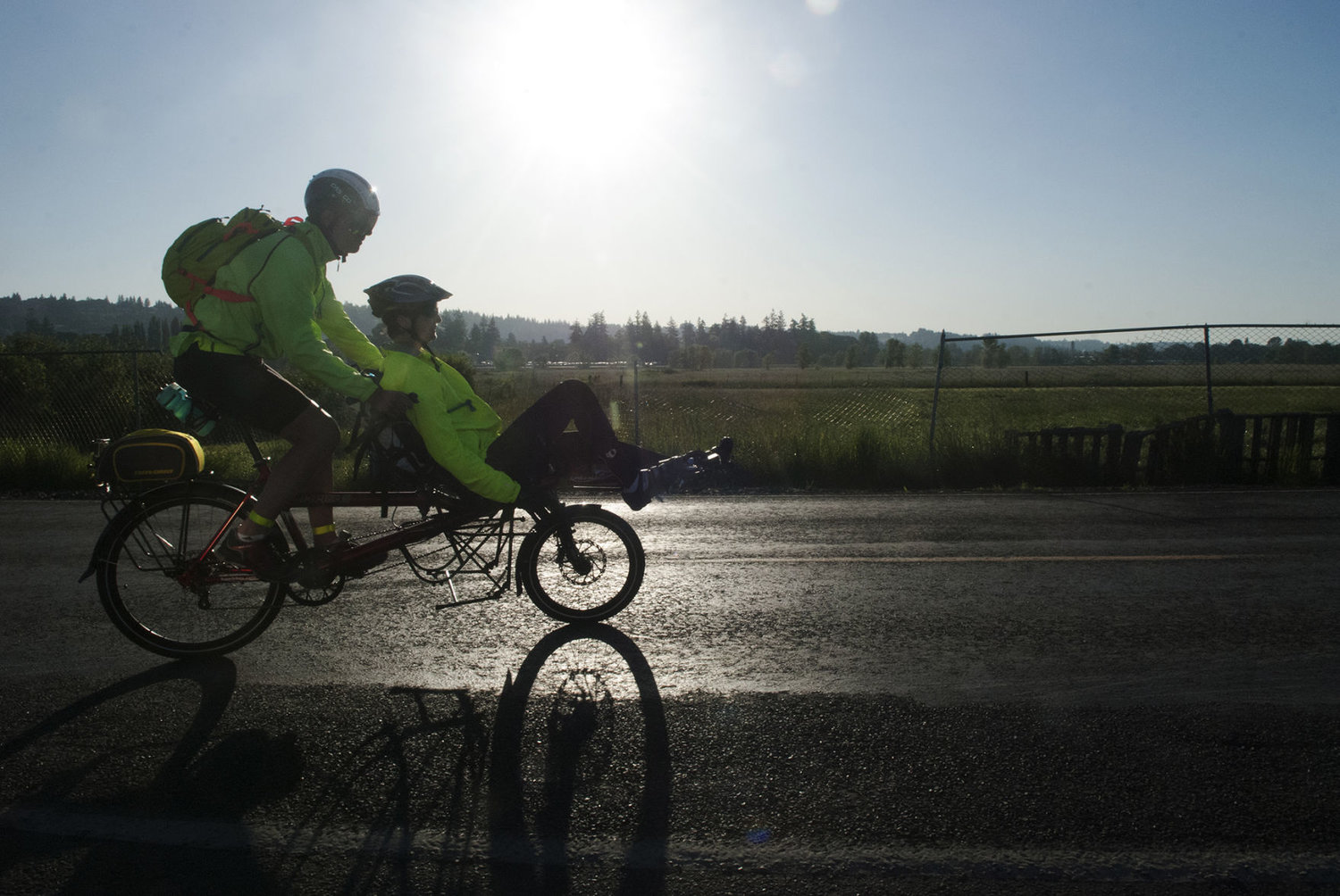 Bicyclists set off just after 7 a.m. in this 2016 file photo, for the 100-mile route of the annual Lewis County Historic Bicycle Ride at Stan Hedwall Park in Chehalis.